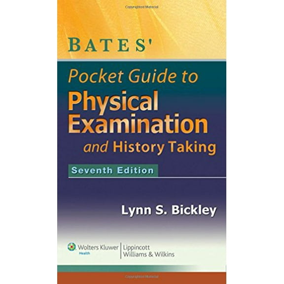 Pre-Owned Bates' Pocket Guide to Physical Examination and History Taking (Paperback) 1451173229 9781451173222