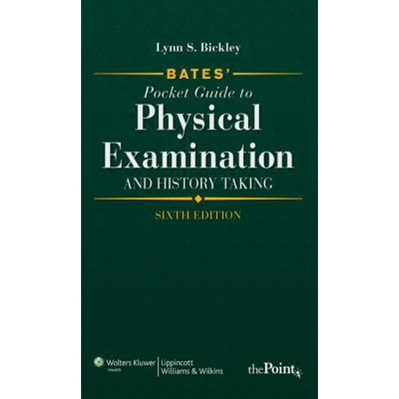 Pre-Owned Bates' Pocket Guide to Physical Examination and History Taking Paperback