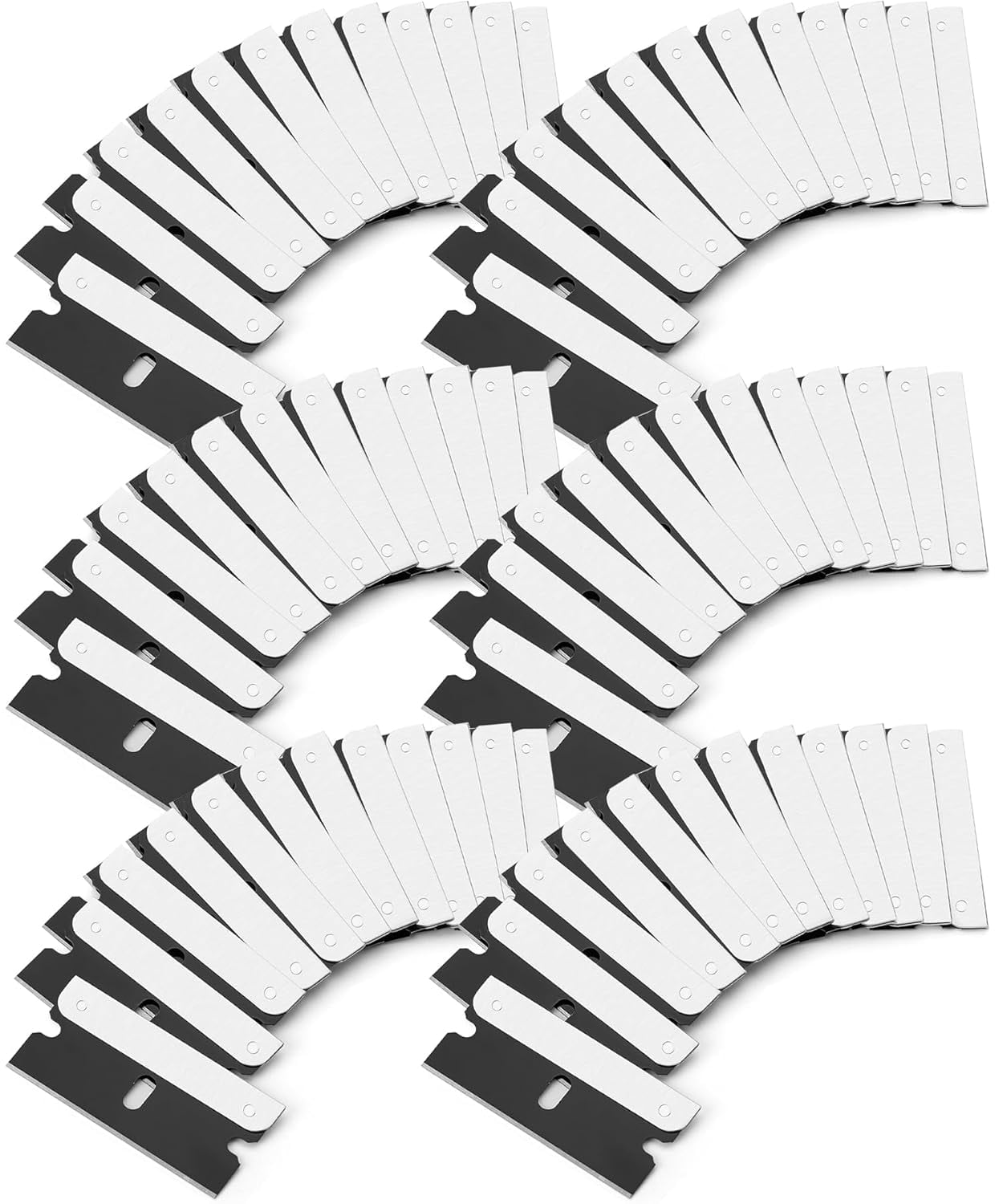 Bates- Single Edge Razor Blades, 300 Pack, Black, Carbon Steel Razor ...