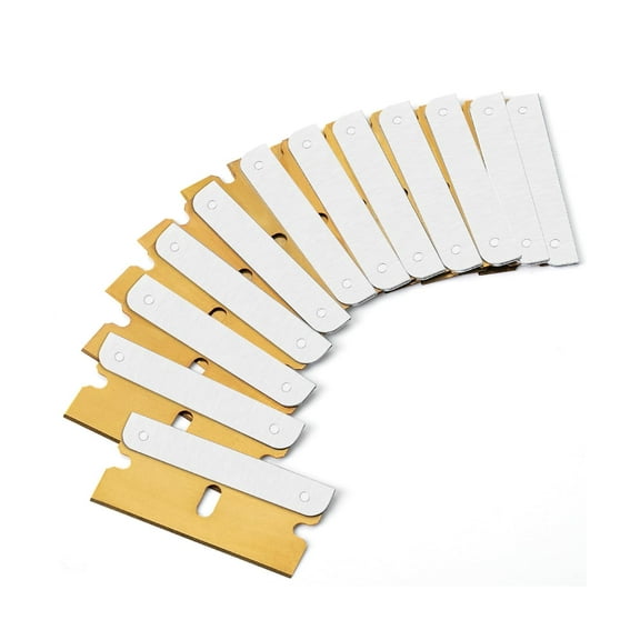 Bates- Single Edge Razor Blades, 50 Pack, Gold, Razor Blades Single Edge