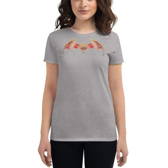 Batgirl Doodle Power Women's graphic t-shirt