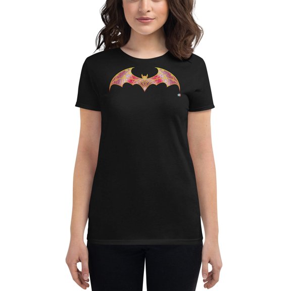 Batgirl Doodle Power Women's graphic t-shirt