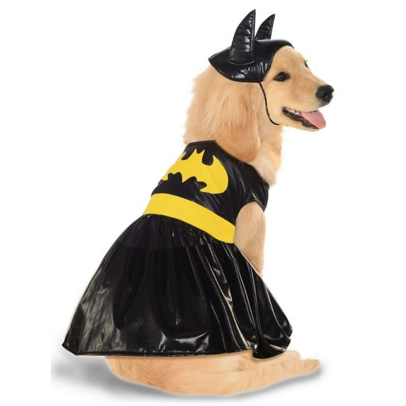DC Comics Batgirl Pet Costume for Dogs or Cats by Rubies, Medium
