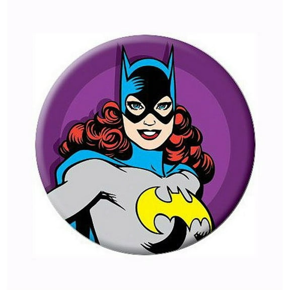 Batgirl Retro Babs Button
