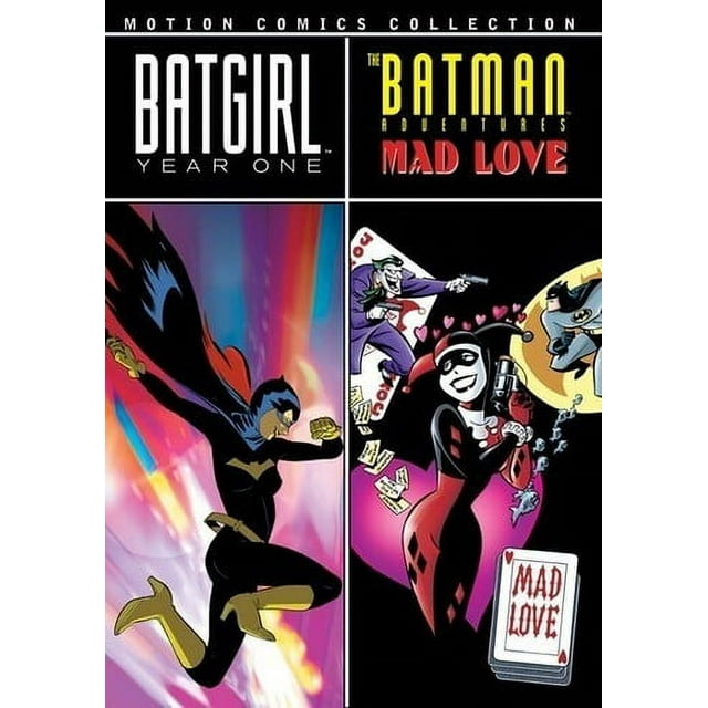 Batgirl: Year One / The Batman Adventures: Mad Love: Motion Comics Collection (DVD), Warner Archives, Animation