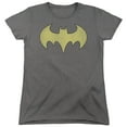 thumbnail image 1 of Batgirl tsbatgirldistlogogreyS Batgirl Distressed Symbol Grey Women T-Shirt - Standard Small, 1 of 2