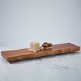 thumbnail image 1 of Natural Borwn Wood Tub Tray 32 Inch W x 8 Inch D x 2.25 Inch H, Organic Wood Bathtub Tray, Organic Brown Wood Bath Caddy Tray, Bath Caddy over Bathtub, for Bathroom, 1 of 10