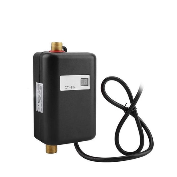 Bath Accessory Set Mini Electric Water Heater 3800W Outdoor Camping Caravan Instant Shower System Kitchen Bathroom Accessor ,Energy Saving