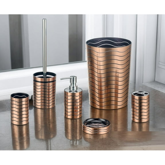 Bath Accessory Set Soho Bronze