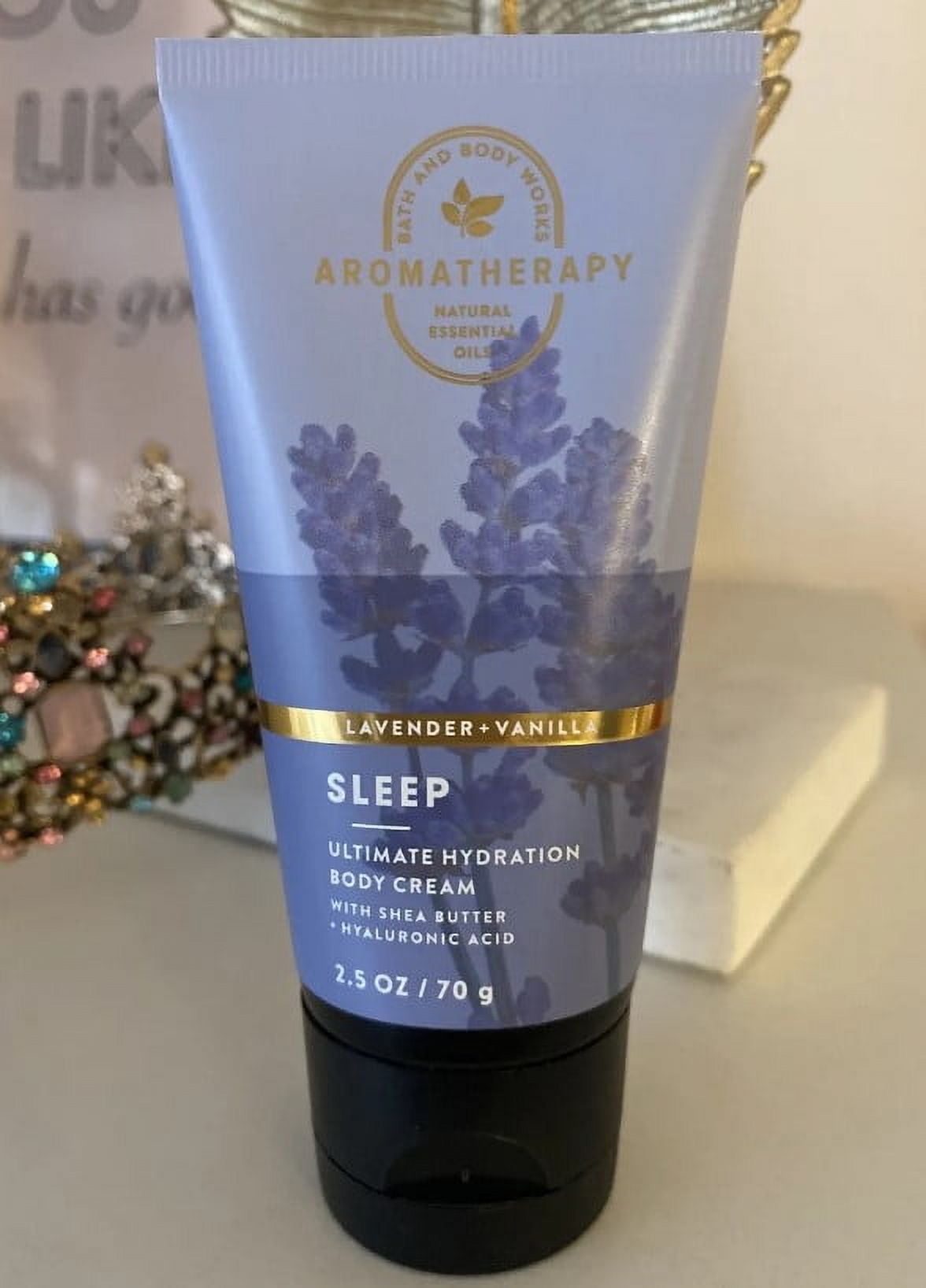 Bath And Body Works Aromatherapy Sleep Lavender Vanilla Body Cream