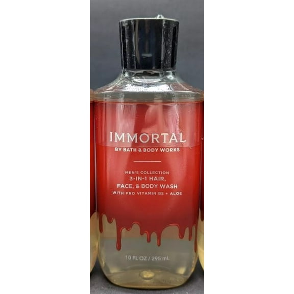 Bath And Body Works Immortal Body and Face Wash 10 Fl Oz