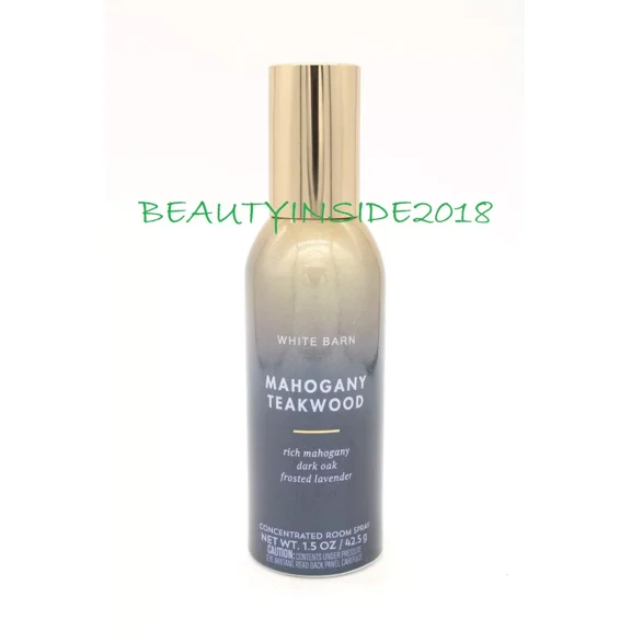 Bath And Body Works Mahogany Teakwood Home Fragrance Room Spray 1.5 Oz