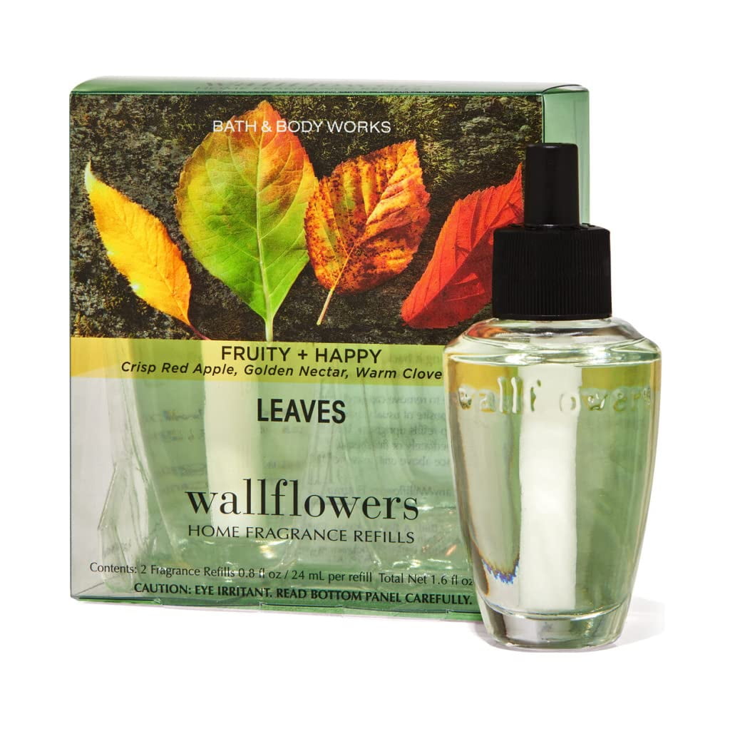 Bath And Body Works New Look! Leaves Wallflowers 2Pack Refills