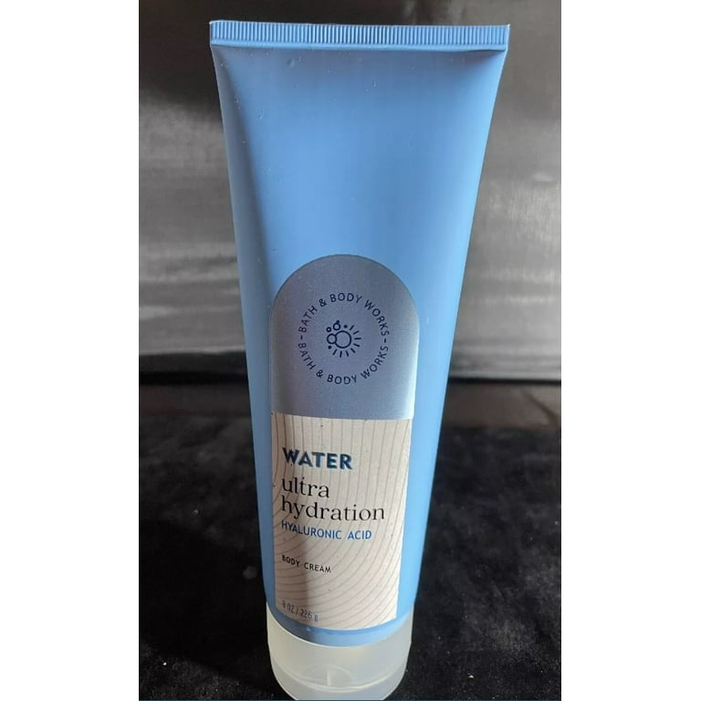 Bath And Body Works Water Ultra Hydration Body Cream 8 Oz