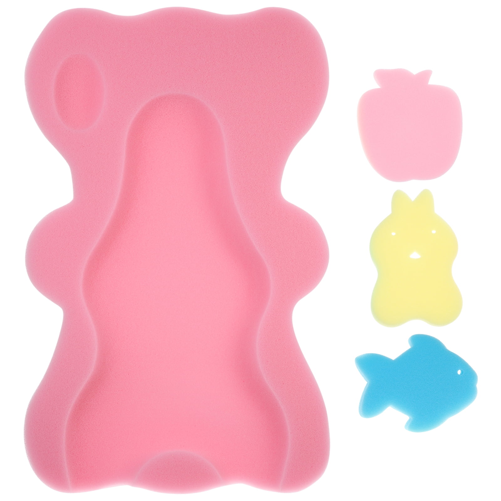 Bath Baby Sponge Infant Mat Pad Newborn Sponges Cushion Accessory Pillow Foam Comfy Bathing