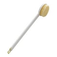 thumbnail image 1 of Bath Back Brush Long Handle for Shower with Soft Nylon Bristles, 37x8cm Body Scrubber and Exfoliator, Hair Brush for Fine Hair, 1 of 5