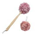 thumbnail image 1 of Bath Back Brush with Long Handle 75g Mesh Shower Poufs Sponge, Exfoliator Bathing Accessories, Loofah Sponge for Women and Men, 1 of 7