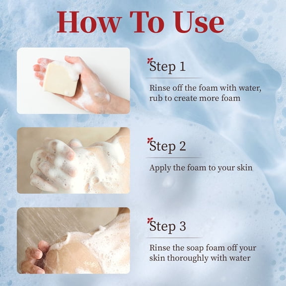 Bath Bar Soap, Face & Body Bar Soap, Tallow Soap 100 Natural Moisturizing Pasture-Raised Tallow Creamy Tallow Soap Nourish Dry Barrier