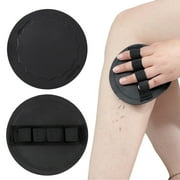 Bath & Bathing Accessories Deals! Bradem Rubber Exfoliating Glove for Shower Dead Skin Remover for Body After Bathing 1Pcs Rubber Exfoliating Body Scrubber, Round Bath Towel Finger-Size Coarse Sand