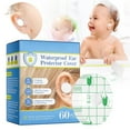 thumbnail image 1 of Bath & Bathing Ear Protector Cover Silicone for Shower Reusable Washable Suitable for All Types 60Pcs, 1 of 7