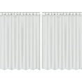 thumbnail image 1 of Bath Bliss 2 Pack Hotel Grade PEVA Shower Curtain Liner in Super Clear, 1 of 4