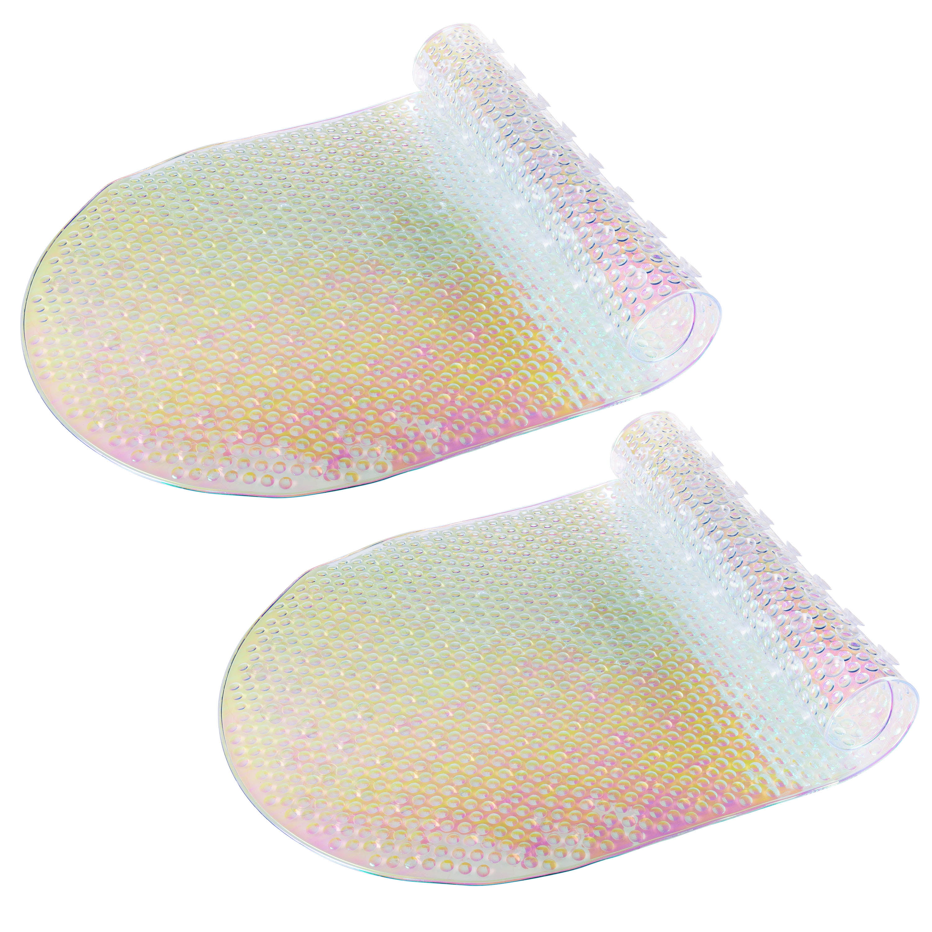 Bath Bliss 2 Pack Jumbo Bathmat in Iridescent