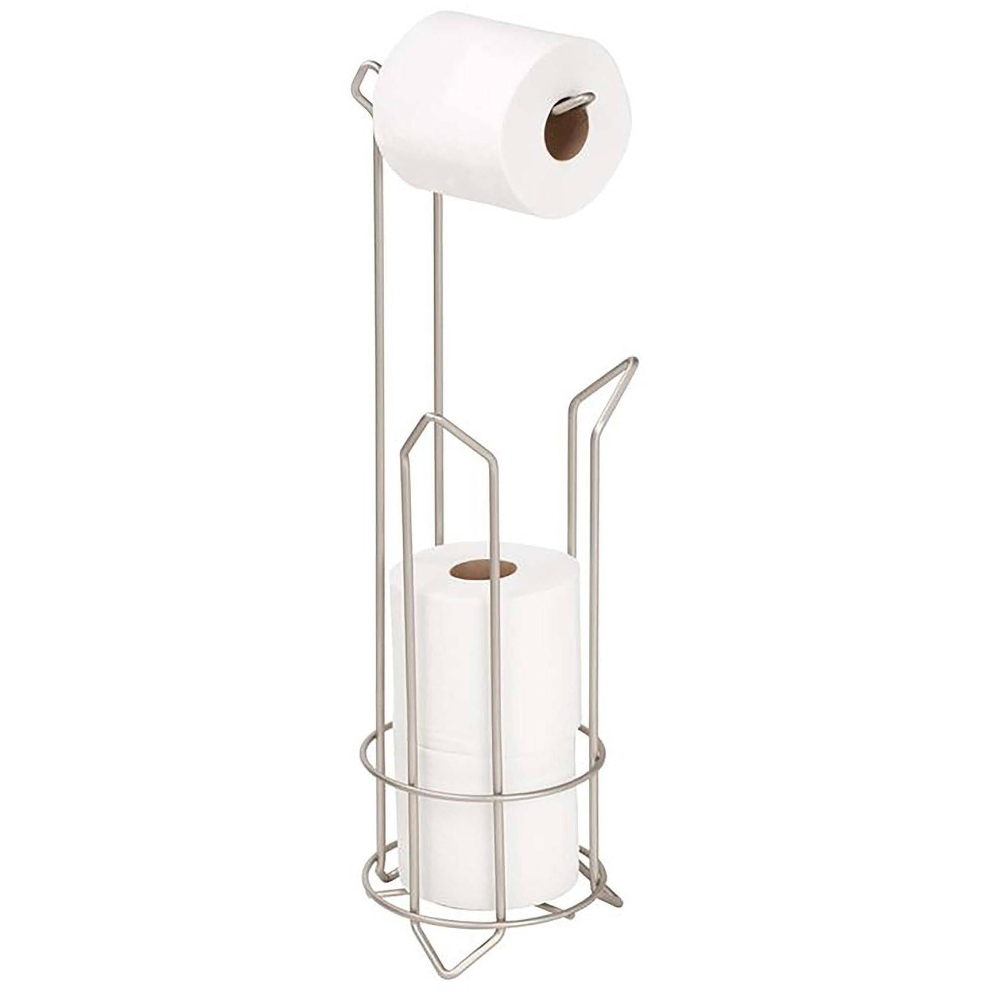 Bath Bliss 2 Pack Satin Toilet Paper Dispenser