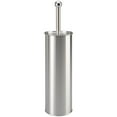 thumbnail image 1 of Bath Bliss 2 Pack Toilet Brush Set in Silver, 1 of 2