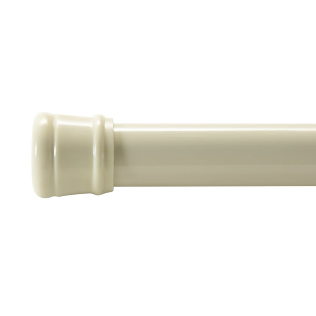 Bath Bliss 42" 72" Shower Curtain Tension Rod in Beige