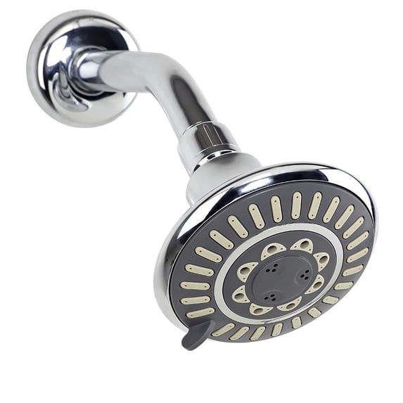 Bath Bliss 5-Function Chrome Deluxe Shower Head