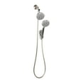 thumbnail image 1 of Bath Bliss 5 Function Luxury Dual Shower Head in Grey, 1 of 7