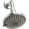 Bath Bliss 5 Function Shower Head, Satin Nickel