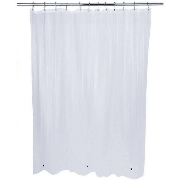 Bath Bliss 70" x 72" Eco-friendly EVA Shower Liner in Clear