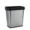 thumbnail image 1 of Bath Bliss 8 Liter Stainless Steel Trash Can, 1 of 5