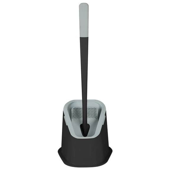 Bath Bliss Adult Contoured Toilet Brush in Black