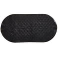 thumbnail image 1 of Bath Bliss Extra Long Aqua Gel Bath Mat in Black, 1 of 5