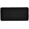thumbnail image 1 of Bath Bliss PVC Extra Long Cushioned Bath Mat in Black, 1 of 5