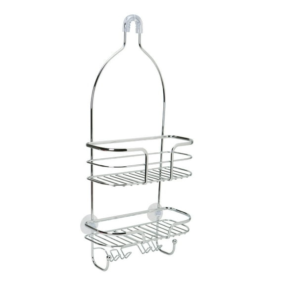 Bath Bliss Holland Steel Shower Caddy in Chrome
