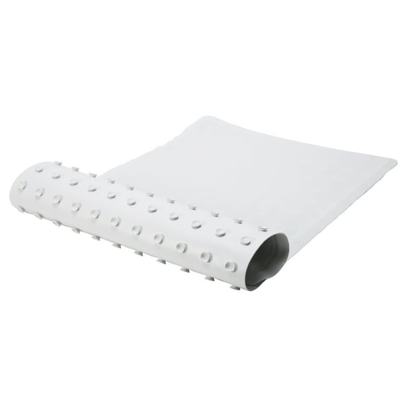 Bath Bliss Large Bath Mat in White