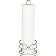 Bath Bliss Marble Ball Freestanding Toilet Paper Reserve, Satin