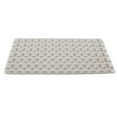 thumbnail image 1 of Bath Bliss Non-Slip PVC Bubble Texture Bath Mat in Beige, 1 of 4