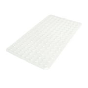 Bath Bliss Sanitized Antimicrobial Bathmat in White