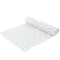 thumbnail image 1 of Bath Bliss Self Draining Bath Rug in White, 1 of 5