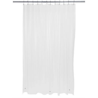 Bath Bliss Shower Liner in Clear Frost