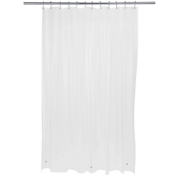 Bath Bliss Shower Liner in Clear Frost