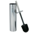 thumbnail image 1 of Bath Bliss Adult  Slender Toilet Brush with Weighted Base in Chrome, 1 of 4