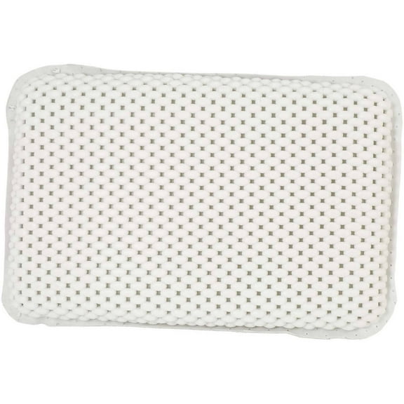 Bath Bliss Spa Foam Bath Pillow, White