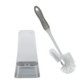 thumbnail image 1 of Bath Bliss Square Toilet Bowl Brush and Stand, 1 of 7