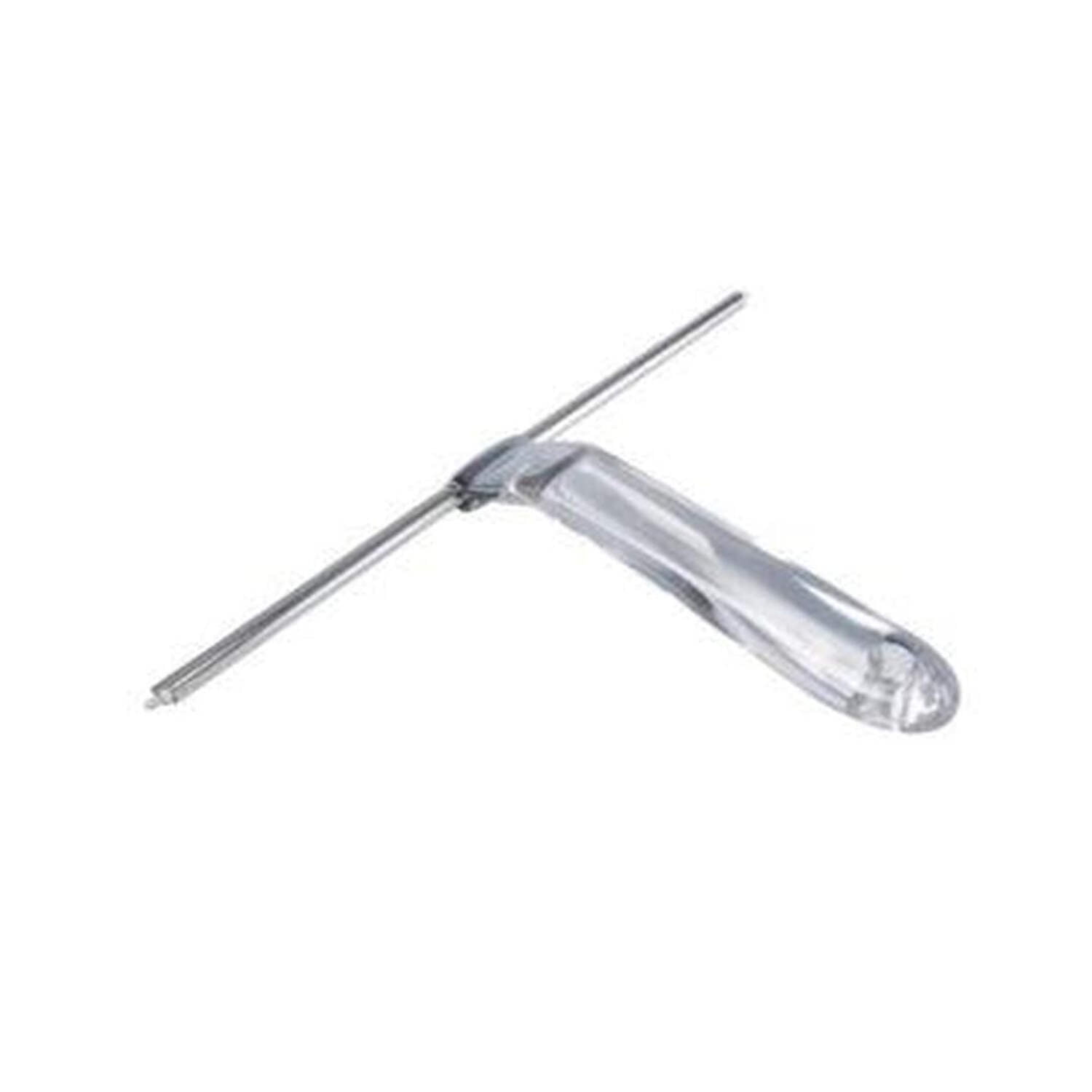 10-Inch Stainless Steel Shower Squeegee with Clear Acrylic Handle