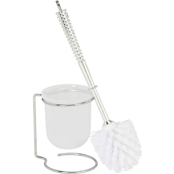 Bath Bliss Steel Toilet Brush and Holder in Chrome